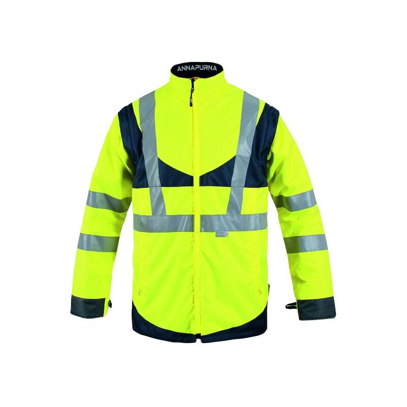 T2S - Gilet haute visibilité ANNAPURNA2 jaune/marine - l