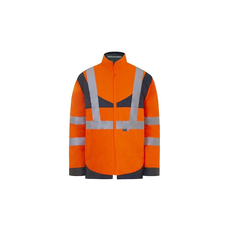 T2S - Gilet haute visibilité ANNAPURNA2 orange/marine - m