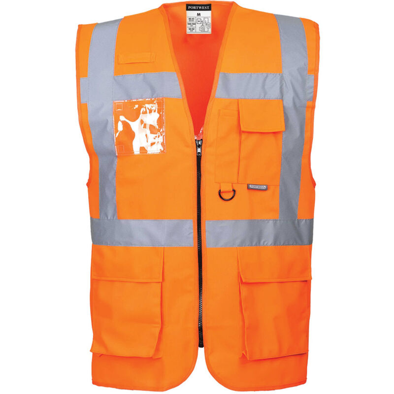 Gilets Hi-Vis Executive - Berlin Orange m