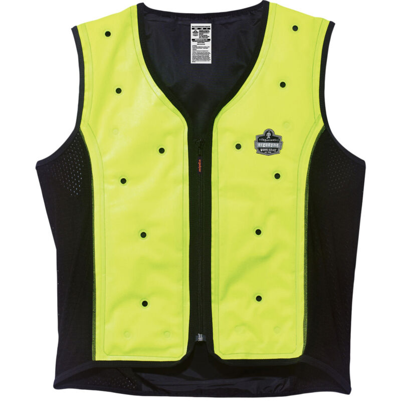 Gilet haute visibilité jaune dry evaporative cooling 6685 - 2XL Ergodyne