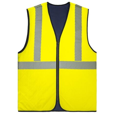 Gilet haute-visibilité rafraîchissant T2S - Jaune - 2XL