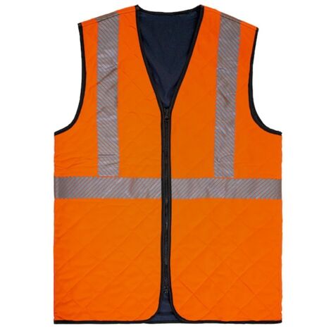 Gilet haute-visibilité rafraîchissant T2S - Orange - 2XL