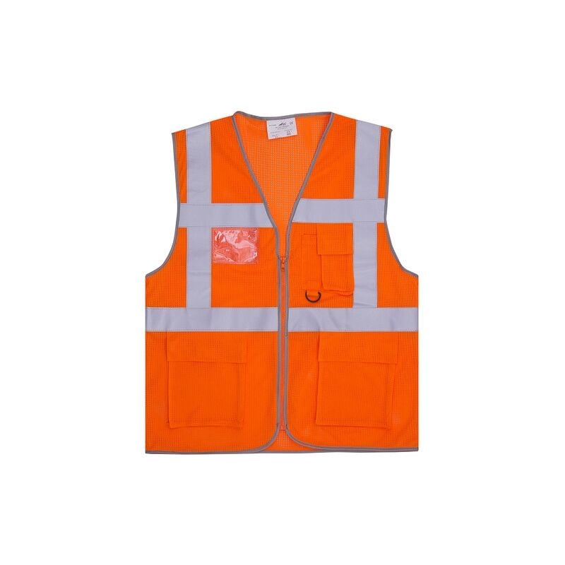 Gilet haute visibilité safari air orange - m T2S