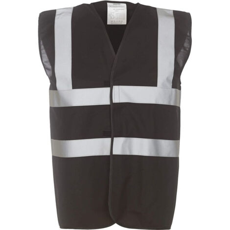 Gilet haute visibilité YOKO Noir XXL.