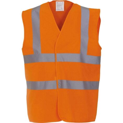 Gilet haute visibilité YOKO Orange L.