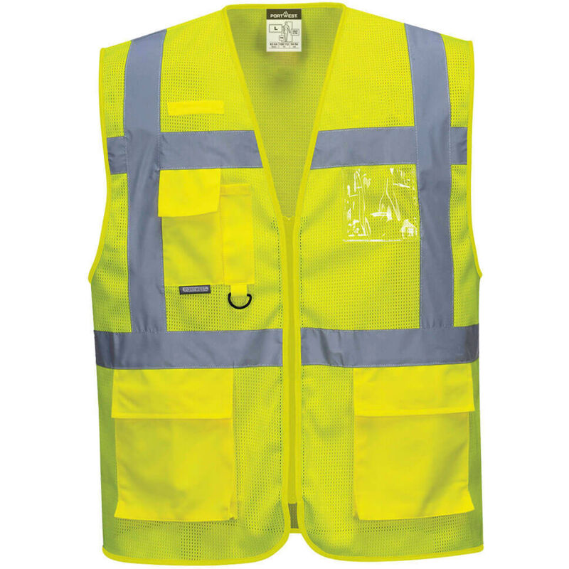 Gilet Hv Meshair Athène Couleur : Jaune Taille m Portwest