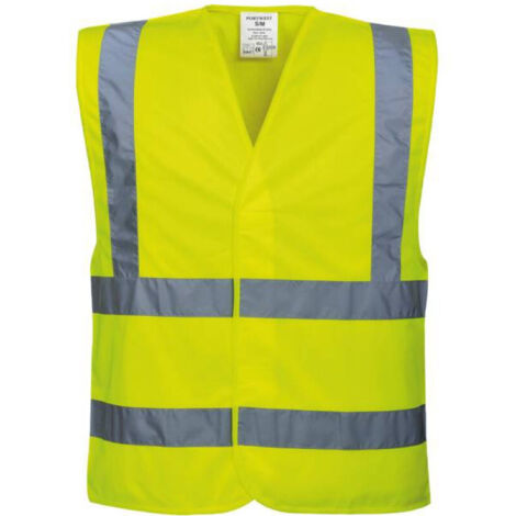 Gilet Hi-Vis Baudrier & Double Ceinture couleur : Orange taille S/M - PORTWEST
