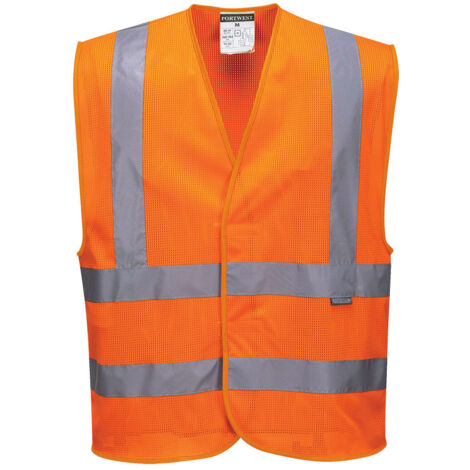 Gilet HV maille couleur : Orange taille 4X/5X - PORTWEST