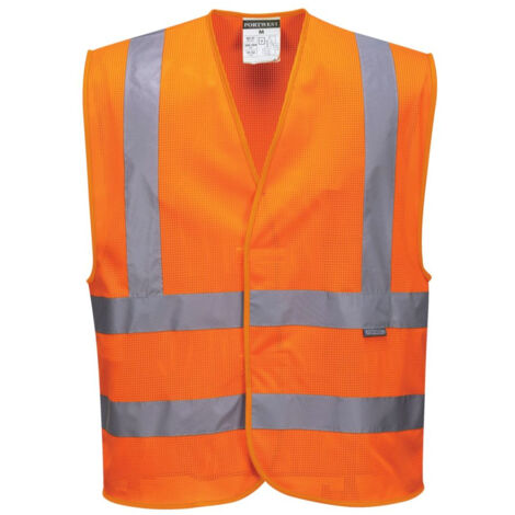 Gilet Hv Maille Couleur : Orange Taille L/xl - Portwest