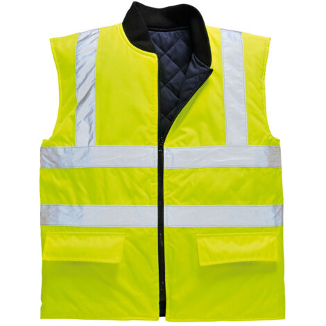 Gilet HV Réversible couleur : Jaune taille 4XL - PORTWEST