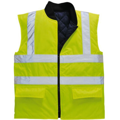 Gilet HV Réversible couleur : Jaune taille XXL - PORTWEST