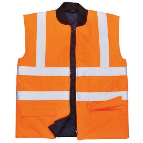 Gilet HV Réversible couleur : Orange taille XL - PORTWEST