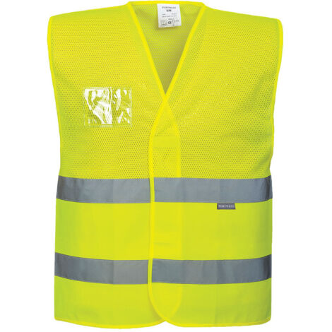 Gilet HV semi-maille couleur : Jaune taille 4X/5X - PORTWEST