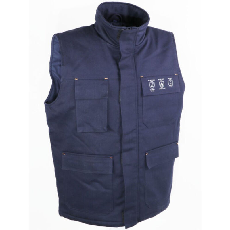 Gilet da lavoro multirischio Singer Safety Blu navy L