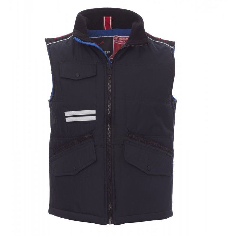 Gilet da lavoro Multitasche con Interno Imbottito