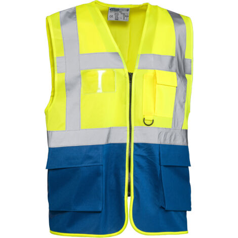 GILET LASER A.V. GIALLO/BLU