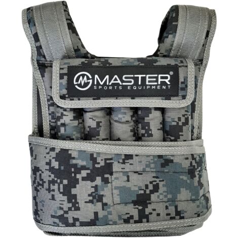 Gilet lesté avec poids réglable MASTER 10 kg