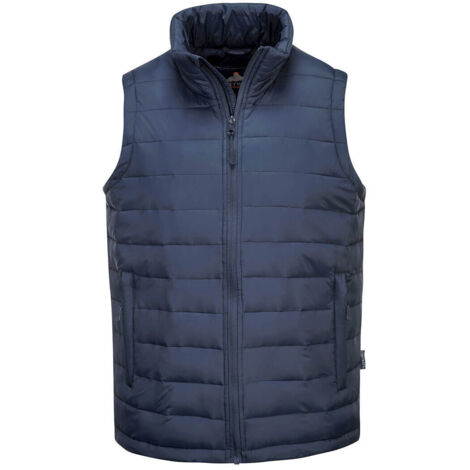 Gilet Matelassé Aspen Baffle couleur : Marine taille XXL - PORTWEST