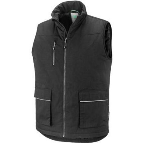 Gilet Montreaux nero taglia L – softshell traspirante da lavoro