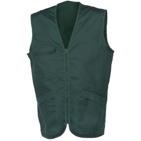 Gilet Multi Poches Pen Duick Crew Vert Sapin