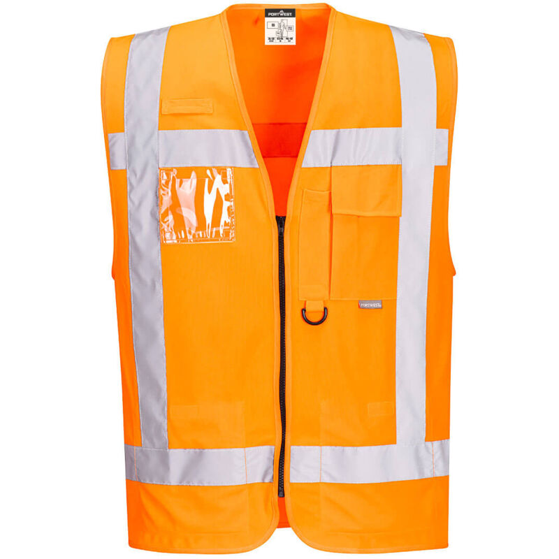 Mehrzweck-weste Mit Hochsichtbarkeit Rws - Xxxl - Orange - Portwest