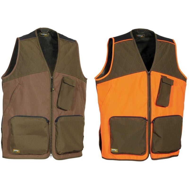 Gilet multipoches Cofra Zivat - xxl - Orange