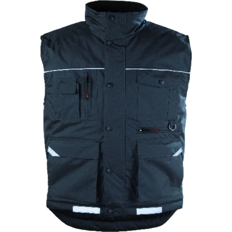 Image of Ripstop Gilet da lavoro imbottito senza maniche - Nero 2XL - 56/58