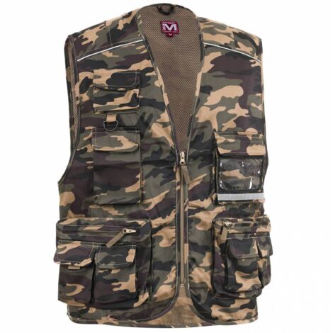 GILET POWER CAMOUFLAGE MIS.M