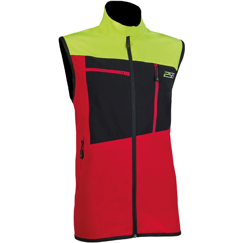Gilet PSS X-treme Breeze rouge/jaune 58/60 (=XL/04)