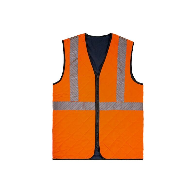 T2S - Gilet rafraichissant hv kipcool orange - l