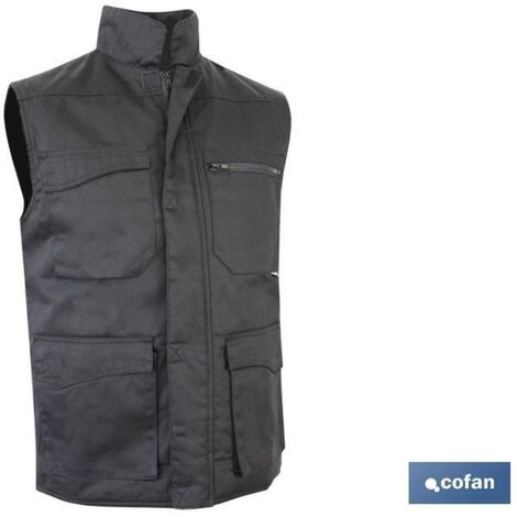 Gilet rembourré multi-poches Colt 245 g/m Noir T-XXL