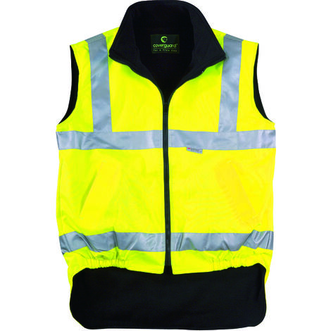 Polaire de travail online fluo