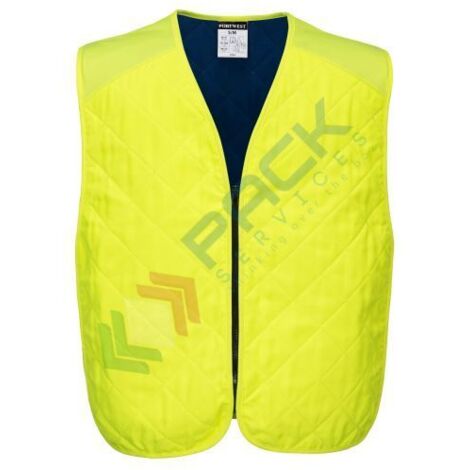 Gilet rinfrescante Colore: Giallo Taglia S/M - Portwest