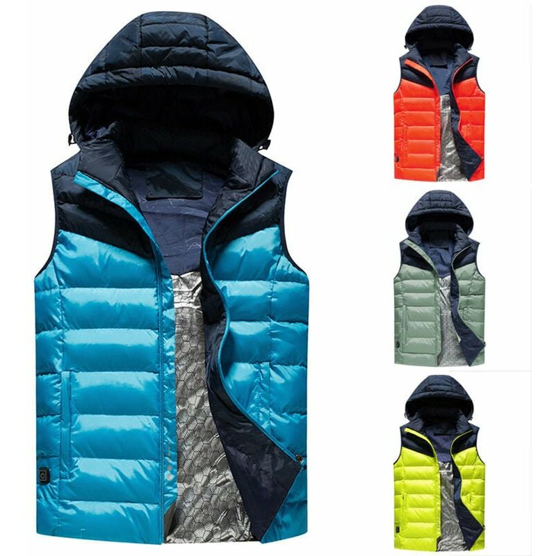 FVO - Gilet riscaldato elettrico invernale giacca