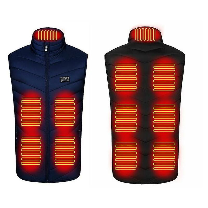 Thsinde - Gilet riscaldato unisex Gilet riscaldato...