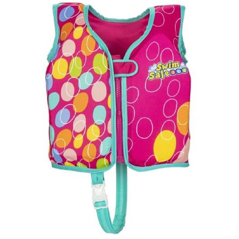 Trade Shop - Gilet Salvagente Trainer Giubbotto Con Cuscinetti In Schiuma Per Bambini 32177 -