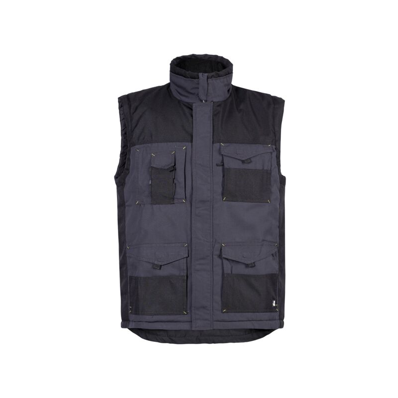 Gilet de travail ali 1206 gris/ noir taille l