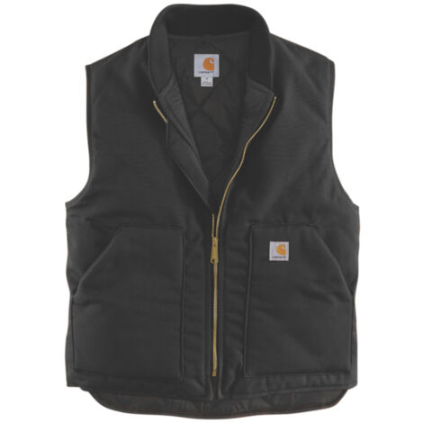 Gilet sans manche Cotton Duck Noir BLK - CARHARTT - 106676   S