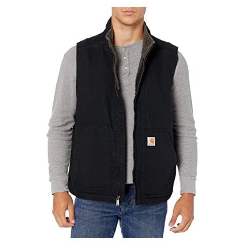 Gilet sans manches homme Mock Neck CARHARTT 104277 - Noir - 2XL