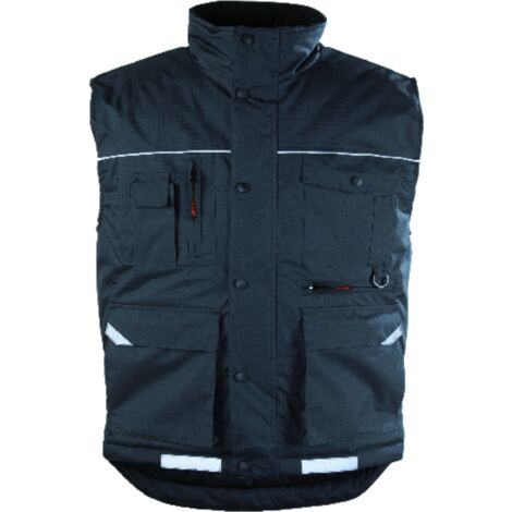 Gilet sans manches multipoches Coverguard Ripstop Noir S
