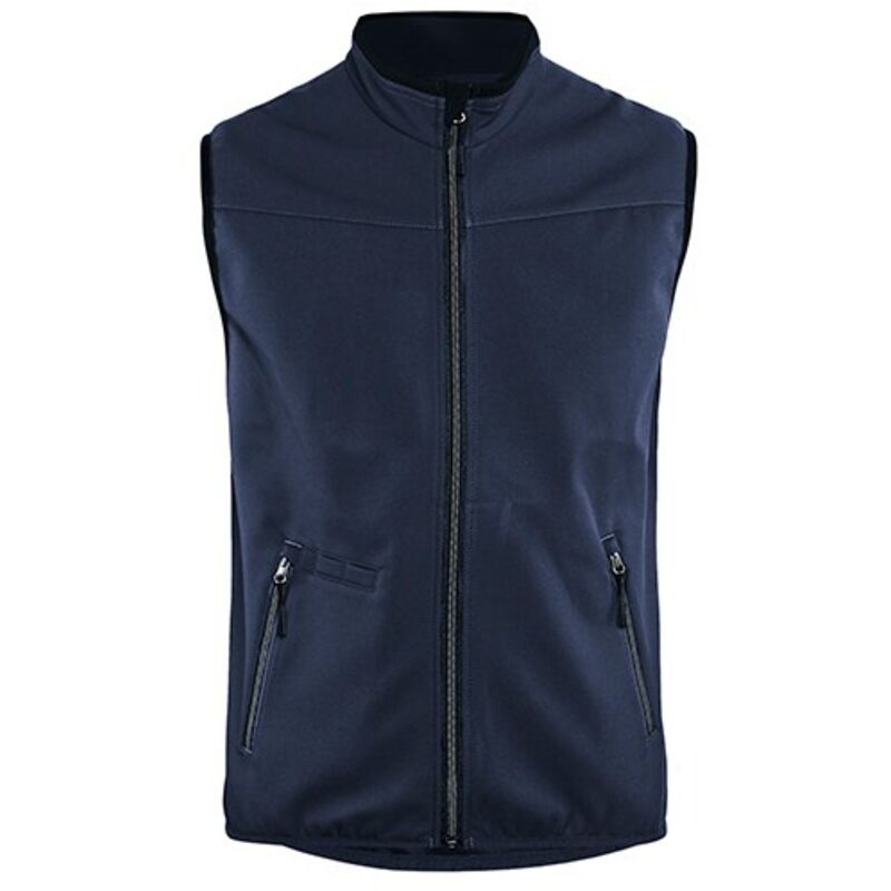 Blaklader - Gilet de travail softshell sans manches stretch 3850 - Marine foncé/Noir s