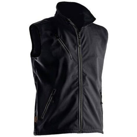 Gilet softshell JOBMAN 7502, noir, Taille S