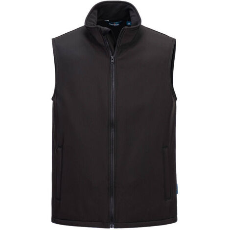 Gilet Softshell Print And Promo (2 Couches) - Xxxl - Noir - Portwest