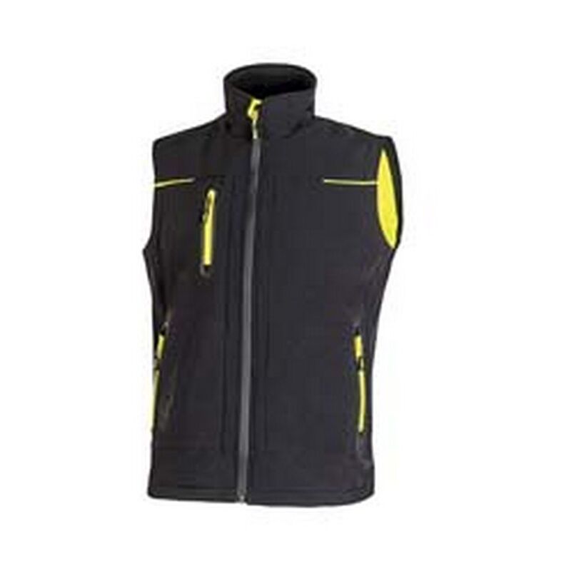 Image of U-power - gilet universe black carbon - TG.2XL