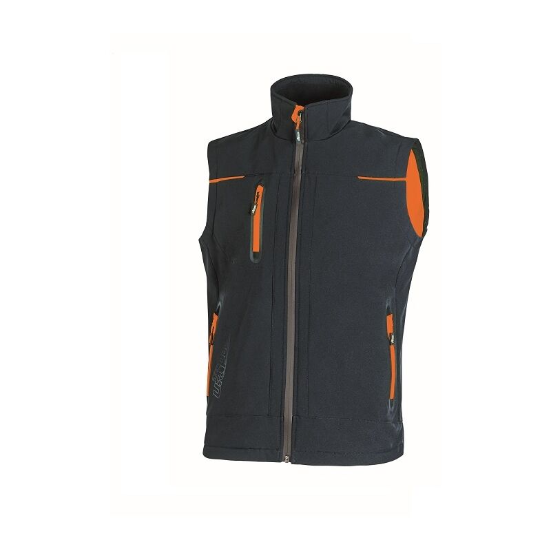 Image of Gilet UPower Universe in Softshell Blue (Deep Blue), misura: S (44/46) Blue