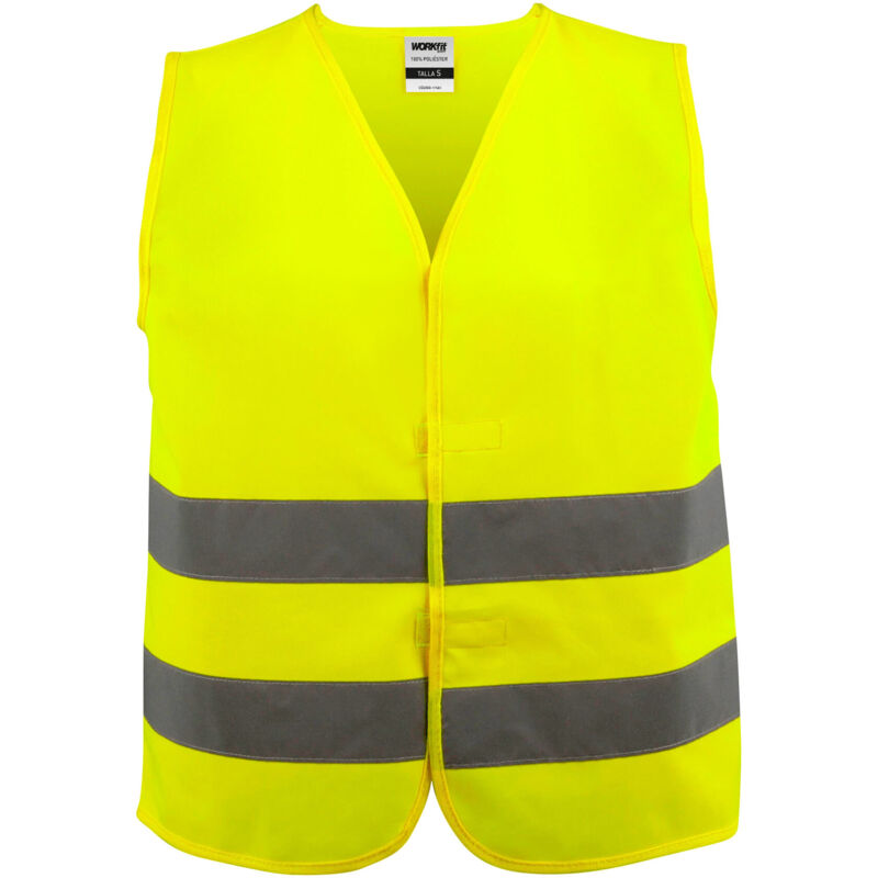 Gilet workfit réfléchissant jaune taille l