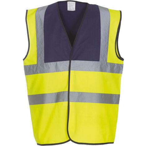 Gilet YOKO alta visibilità Giallo / Marina M