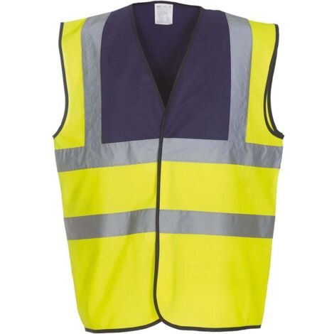 Gilet YOKO alta visibilità Giallo / Marina S