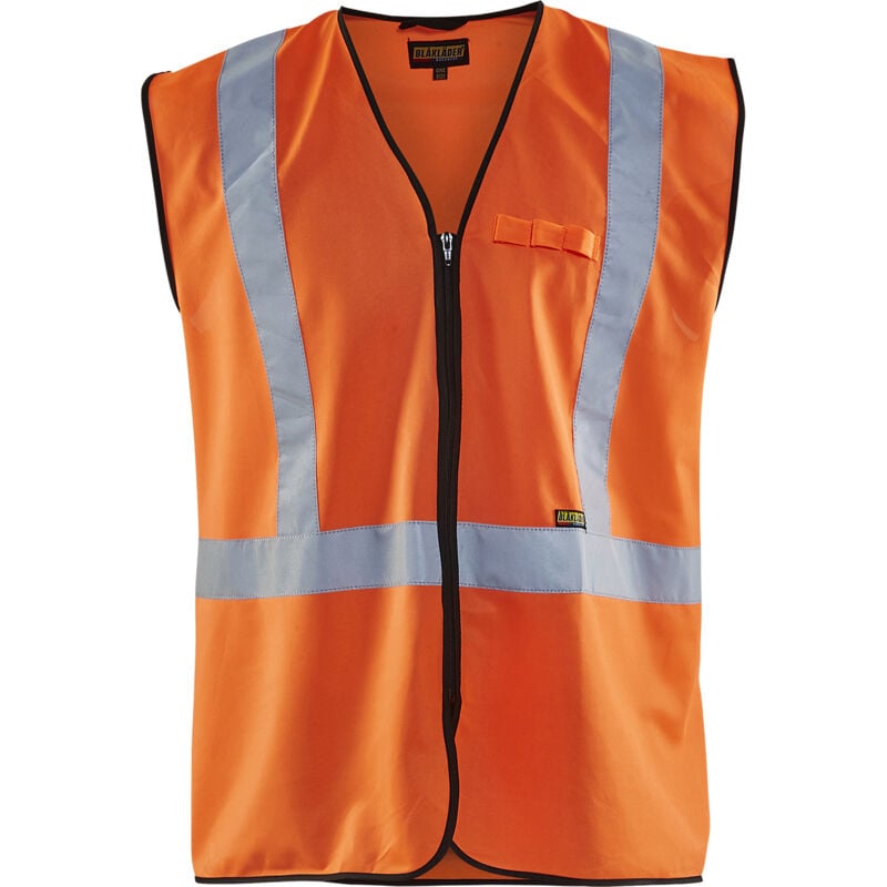 Gilet de travail zippé haute visibilité 3029 - Orange fluo s/m