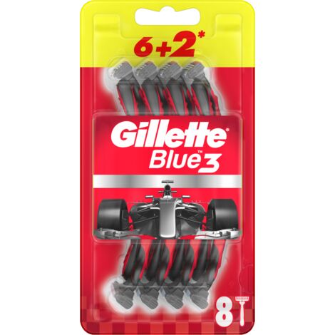 GILLETTE Blue3 Nitro : 8 rasoirs, un rasage confortable